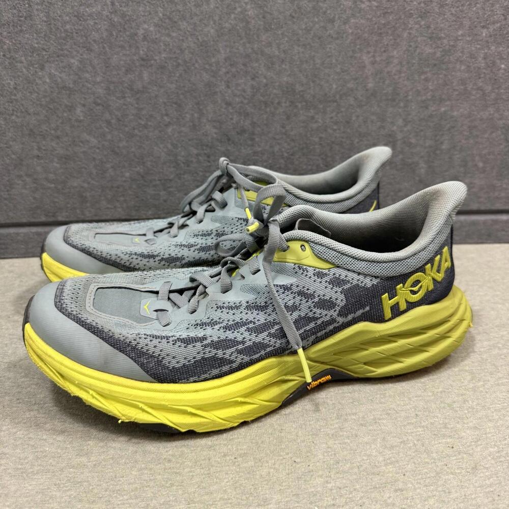 Hoka One One Speedgoat 5 Men Sz 8.5 (D) Blue Running Shoes Sneaker 1123159SBDCT - Picture 1 of 10